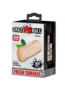CRAZY BULL - PORĘCZNY MASTURBATOR JANE Z OTWOREM CIPKI 13.5CM