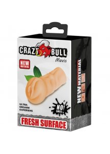 CRAZY BULL - PORĘCZNY MASTURBATOR MAVIS Z OTWOREM CIPKI 15.2CM
