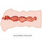 CRAZY BULL - PORĘCZNY MASTURBATOR LEILA Z OTWOREM CIPKI 13.5CM