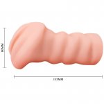 CRAZY BULL - PORĘCZNY MASTURBATOR LEILA Z OTWOREM CIPKI 13.5CM