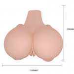 CRAZY BULL - REALISTYCZNY MASTURBATOR NA PIESKA Z POCHWĄ ODBYTEM I PILOTEM