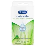 DUREX NATURALS - CIENKIE PREZERWATYWY NAWILŻONE 10SZT