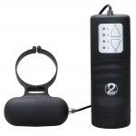 YOU2TOYS - PIERŚCIEŃ EREKCYJNY Z WIBRO-JAJKIEM I PILOTEM