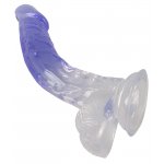 CRYSTAL - REALISTYCZNE ZAKRZYWIONE DILDO 22CM