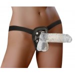 CRYSTAL - REALISTYCZNE DILDO STRAP-ON 20CM