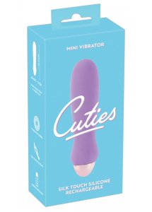 CUTIES - FIOLETOWY MINI WIBRATOR WYPUKŁY