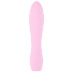 CUTIES - PORĘCZNY MINI WIBRATOR Z ROWKAMI RÓŻOWY