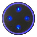 REBEL - MASTURBATOR Z 2 SILNIKAMI I PODGRZEWANIEM DO 43° CZARNY