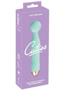 CUTIES - ZIELONY MINI WIBRATOR Z GŁÓWKĄ