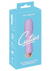 CUTIES - FIOLETOWY MINI WIBRATOR Z WYPUSTKAMI