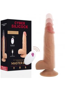 CYBER SILICOCK - REALISTYCZNY PENIS MASTER BEN + PILOT