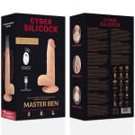 CYBER SILICOCK - REALISTYCZNY PENIS MASTER BEN + PILOT