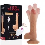 CYBER SILICOCK - REALISTYCZNY PENIS MR JOHN + PILOT