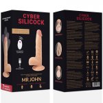 CYBER SILICOCK - REALISTYCZNY PENIS MR JOHN + PILOT