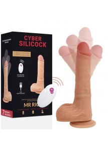 CYBER SILICOCK - REALISTYCZNY PENIS MR RICK + PILOT