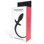 DARKNESS - SILIKONOWY KOREK ANALNY Z OGONKIEM 28 CM