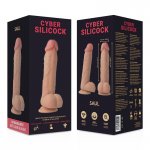 CYBER SILICOCK - SUPER REALISTYCZNE DILDO SAUL 21 CM