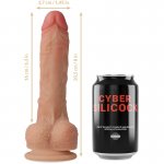 CYBER SILICOCK - SUPER REALISTYCZNE DILDO CONNOR 20,5 CM + STRAP-ON