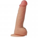 CYBER SILICOCK - SUPER REALISTYCZNE DILDO ANSEL 15,5 CM + STRAP-ON