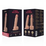 CYBER SILICOCK - SUPER REALISTYCZNE DILDO ANSEL 15,5 CM + STRAP-ON