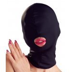 CZARNA MASKA BEZ OCZU BDSM/HEAD MASK