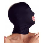 CZARNA MASKA BEZ OCZU BDSM/HEAD MASK