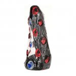 REALISTYCZNE CZARNE DILDO ALL BLACK 20CM