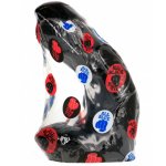 REALISTYCZNE ZAKRZYWIONE DILDO ALL BLACK 15CM