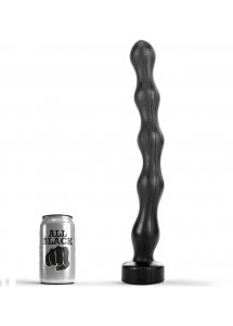 CZARNE DŁUGIE KORALIKI ANALNE ALL BLACK 41,5CM