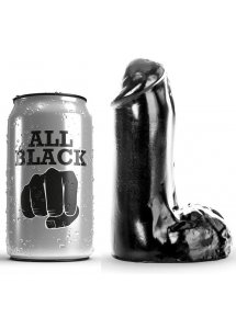 REALISTYCZNE MAŁE DILDO ALL BLACK 13CM