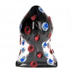 CZARNY KULOWY KOREK ANALNY ALL BLACK 22,5CM