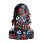 CZARNY ZAOKRĄGLONY KOREK ANALNY ALL BLACK 23CM