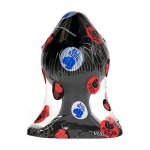 CZARNY OKRĄGŁY KOREK ANALNY ALL BLACK 16,5x9CM