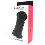 DARKNESS - CZARNA LINA DO WIĄZANIA BDSM 10M
