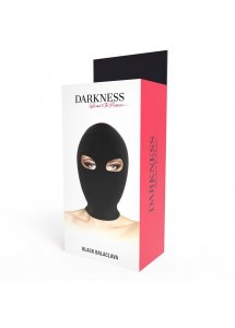 DARKNESS - CZARNA MASKA Z OTWOREM NA OCZY BEZ UST