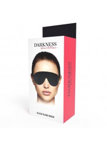 DARKNESS - CZARNA OPASKA NA OCZY Z GUMKĄ