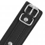 DARKNESS - SKÓRZANE KAJDANKI NA NADGARSTKI Z ŁAŃCUCHEM