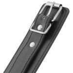 DARKNESS - WZMOCNIONE SKÓRZANE KAJDANKI NA NADGARSTKI