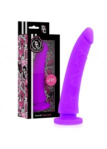 DELTA CLUB - REALISTYCZNE SILIKONOWE DILDO FIOLETOWE 17CM