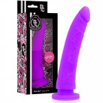 DELTA CLUB - REALISTYCZNE SILIKONOWE DILDO FIOLETOWE 17CM