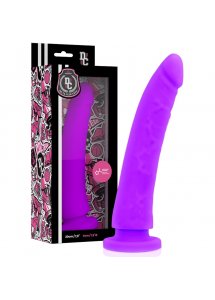 DELTA CLUB - REALISTYCZNE SILIKONOWE DILDO FIOLETOWE 20CM
