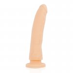 DELTA CLUB - REALISTYCZNE SILIKONOWE DILDO CIELISTE 17CM + STRAP-ON