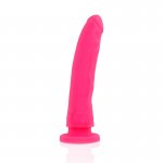 DELTA CLUB - REALISTYCZNE SILIKONOWE DILDO RÓŻOWE 17CM + STRAP-ON