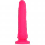 DELTA CLUB - REALISTYCZNE SILIKONOWE DILDO RÓŻOWE 23CM + STRAP-ON
