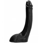 REALISTYCZNE DILDO ALL BLACK 29CM FISTING CZARNE
