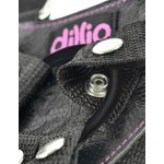 DILLIO - DILDO STRAP-ON UPRZĄŻ RÓŻOWY 16CM