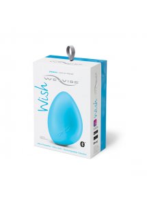 WISH OKRĄGŁY MASAŻER DO ŁECHTACZKI DLA KOBIET NIEBIESKI