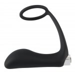 PIERŚCIEŃ WIBRUJĄCY I WTYCZKA ANALNA-BLACK VELVETS