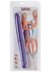 ORION - PODWÓJNE FIOLETOWE DILDO 30 CM