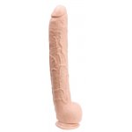 DOC JOHNSON - REALISTYCZNE DILDO Z JĄDRAMI 42 CM